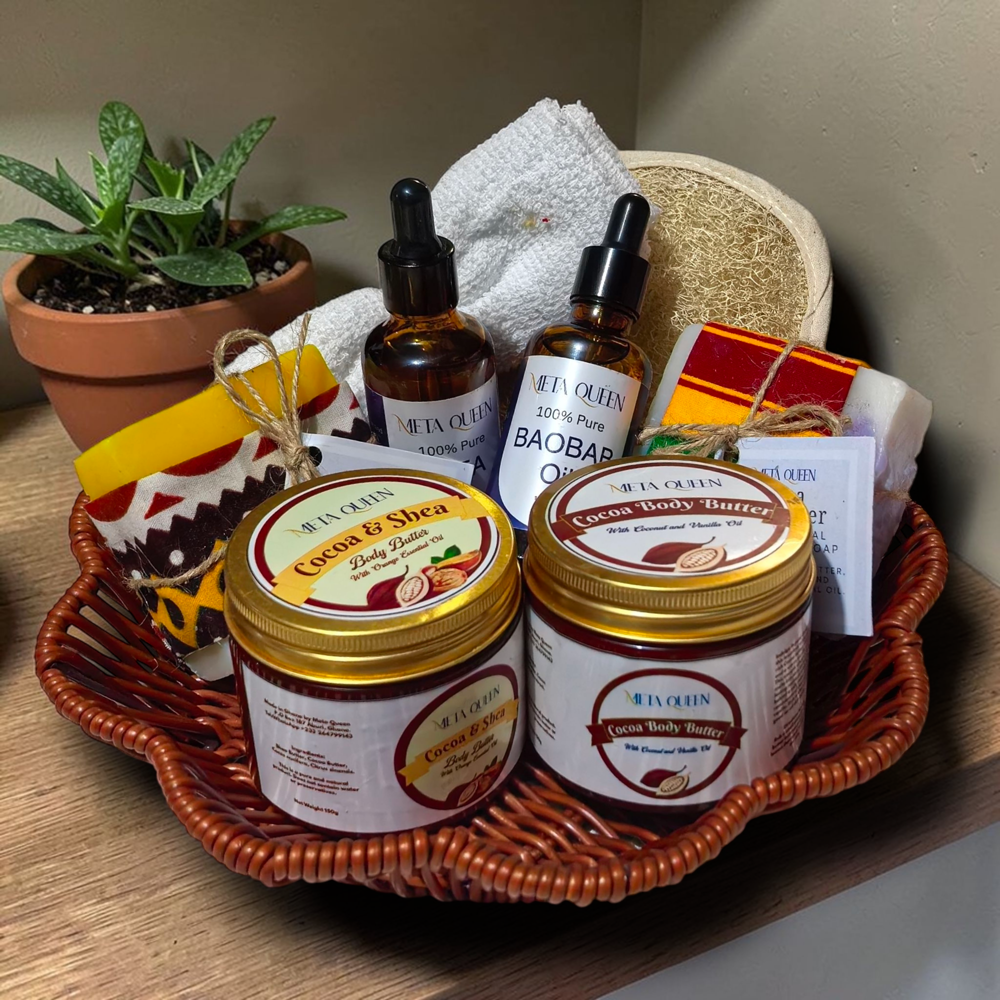Cocoa Inspired Bath and Body Gift Set